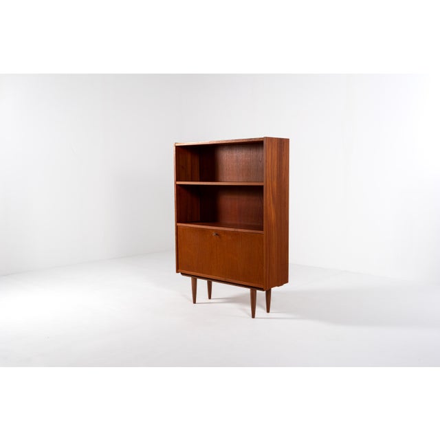 Mid-Century Modern Danish Teak Bookcase from Sejling Skabe, 1960s For Sale - Image 10 of 16