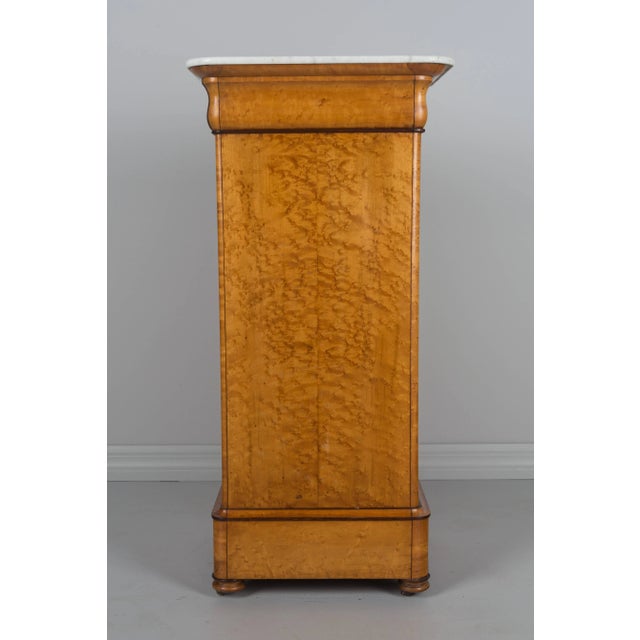 19th Century French Charles X Period Side Table or Nightstand For Sale - Image 10 of 11