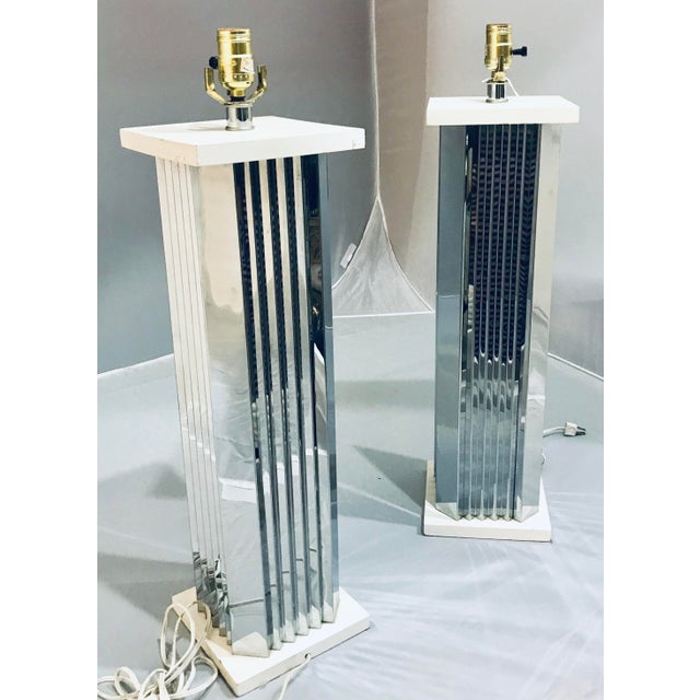 Vintage Sunset Cosco Co Lamps - a Pair | Chairish