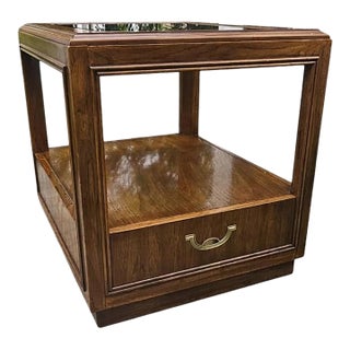Vintage 1980s Drexel Acolade End Table For Sale