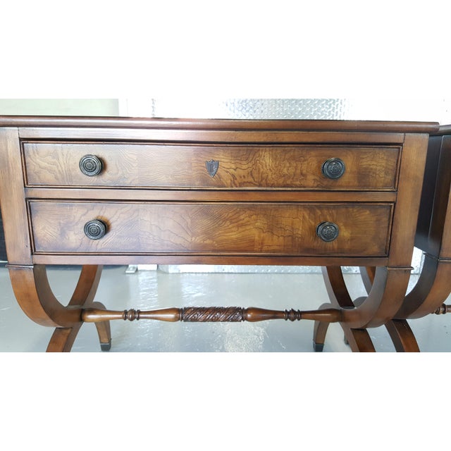 English Ethan Allen Nightstands a Pair Chairish
