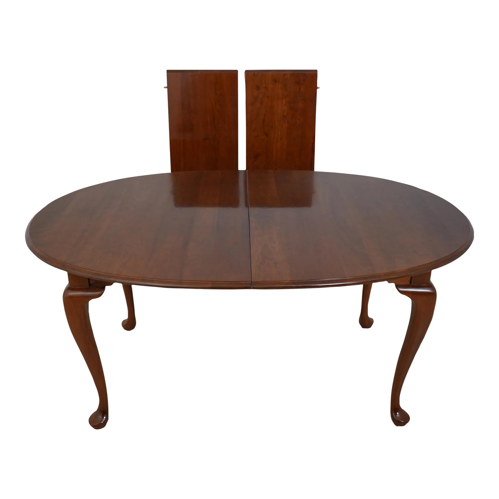 Stickley Solid Cherry Oval Dining Room Table Chairish