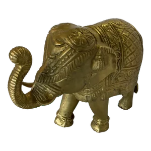 Vintage Brass Elephant