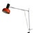 Adjustable Orange Clamp Desk Lamp by Napako, 1960s For Sale - Image 15 of 15
