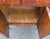 American Classical Figured Flame Mahogany Two-Drawer Cabinet With Brass-Mounted Columns, Circa 1840 For Sale - Image 9 of 12