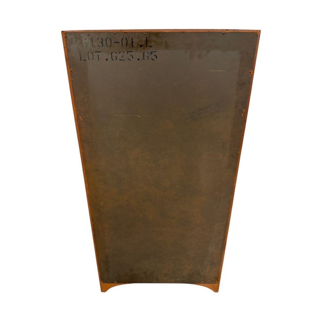 Broyhill Brasilia Mid-Century Modern Broyhill Brasilia Sculpted Walnut Mirror For Sale - Image 4 of 4
