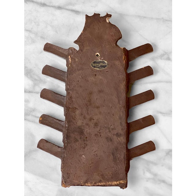 Plastic Vintage Traditional Galleon Ship Wall Hanging Sculptural Hook For Sale - Image 7 of 8