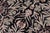 Art Nouveau Boho Chic Botanical 1990's Pak-Persian Black/Grey Wool Round Rug- 6'0'' X 6'1'' For Sale - Image 3 of 9
