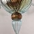 Blue 1980s Blue and Brown Murano Glass Chandelier For Sale - Image 8 of 12
