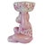 Contemporary Pink Chinoiserie Monkey Holding Bowl For Sale - Image 4 of 8