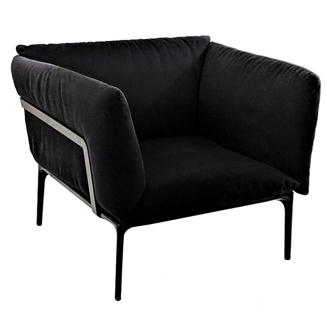 Mdf Italia Yale Modern Armchair For Sale - Image 11 of 11