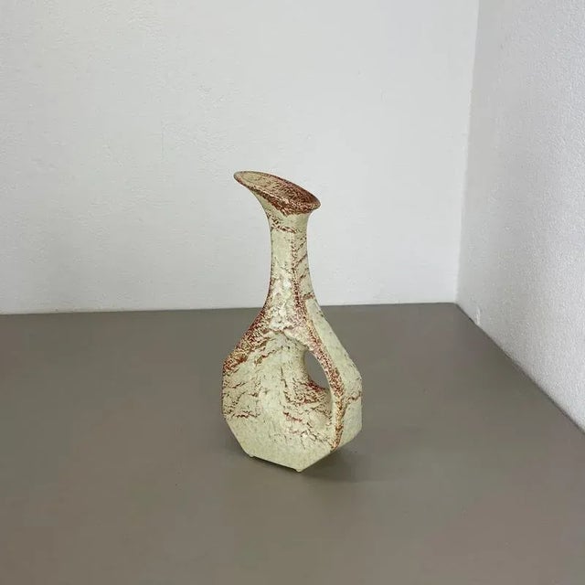 Ceramic Studio Pottery Vase from Bertoncello Schiavon Ceramics, Italy, 1970s For Sale - Image 14 of 18
