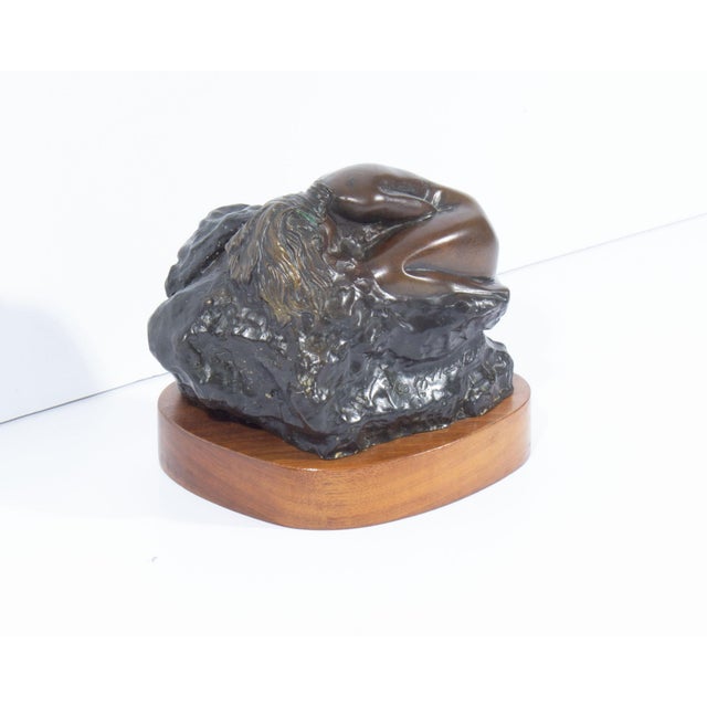 1989 Bronze Sculpture of a Woman by Huberto Maestas For Sale In Indianapolis - Image 6 of 8