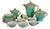 20th Century Tea and Coffee Service by Yolande Manin for Limoges, Set of 15 For Sale