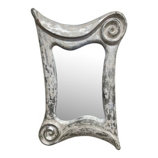 Post Modern Whimsical Sculptural Mirror For Sale