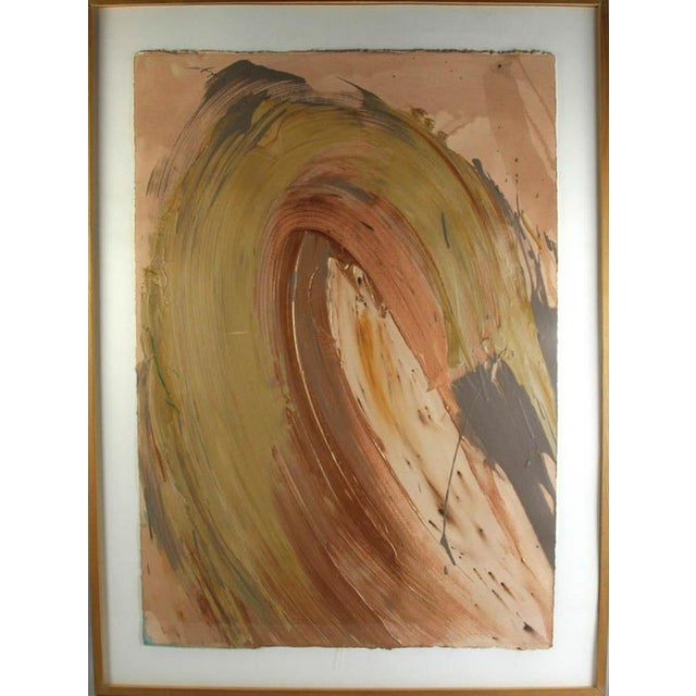 Francine Tint, Contemporary Gestural Abstraction Color Field Painting Woman Artist Metallic Art, 1987 For Sale - Image 10 of 15