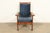 A beautiful antique Arts & Crafts or English Jacobean style barley twist lounge chair By Stickley Brothers USA, Circa...