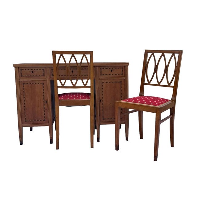 Jugendstil Desk attributed to Bruno Paul, Germany, 1900s For Sale - Image 9 of 13