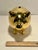 Rare Vintage Discontinued Jonathan Adler Gold Piggy Coin Bank Hand Made in Peru For Sale - Image 10 of 10