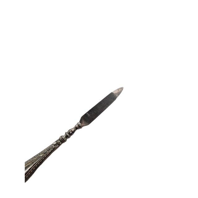Art Nouveau Style Silver Nail File, France, 1900s For Sale - Image 3 of 8