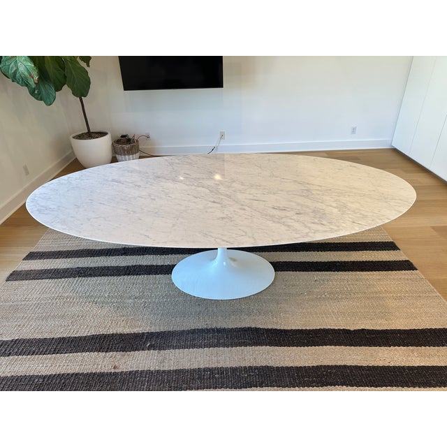 Knoll Saarinen Oval Dining Table Chairish