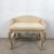 This contemporary decorator bench draws inspiration from Louis XV–style seating, reinterpreted with a clean, updated...