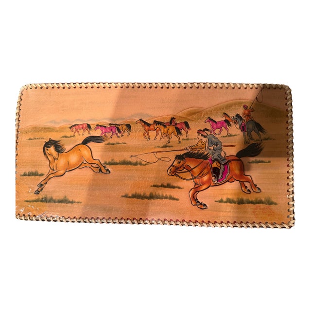 The Skin Carves the Artware Leather Sculptures For Sale