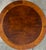 Traditional Bombay Company Mahogany Round Accent Table With Flip Out Drawers For Sale - Image 3 of 8