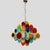 Pulegoso and Sommerso Glass Disc Chandelier from Vistosi, 1980s For Sale - Image 6 of 13
