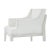 Wood Modern White Dining Arm Chair For Sale - Image 7 of 9