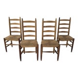 French Farmhouse Dining Chairs – Set of 4 For Sale