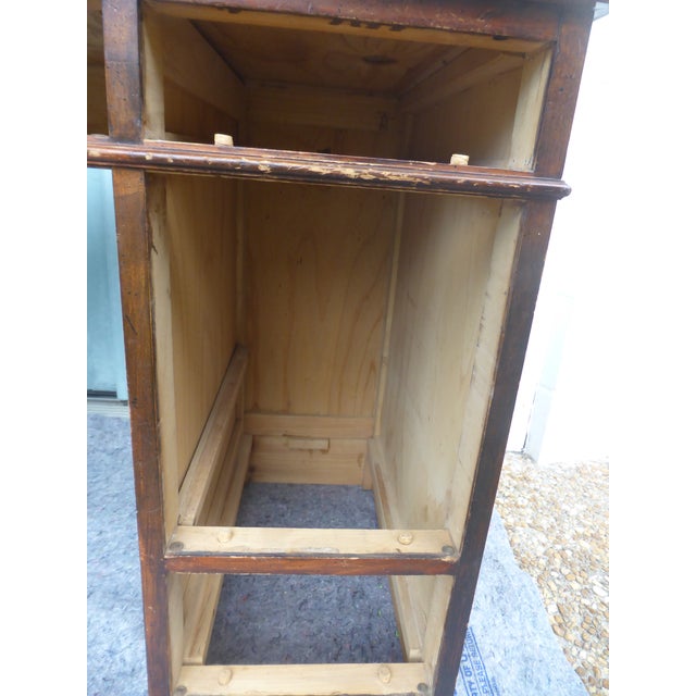 1960s Mid-Century Lady's Knotted Pine Desk by Sligh Lowry Furniture Co. For Sale - Image 5 of 17