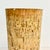 Tan 1970s Mid-Century Boho Chic Brutalist Arts & Crafts Cork Wrapped Cylinder Vase. For Sale - Image 8 of 11