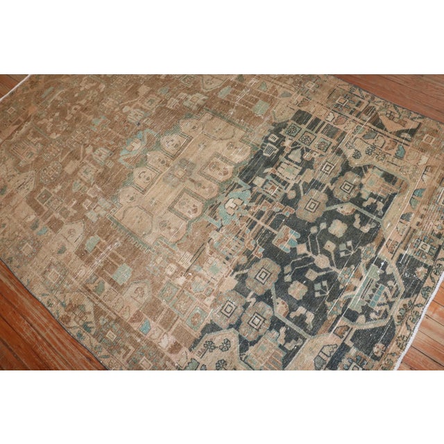 Vintage Persian Hamedan Rug - 5'1" x 7'4" For Sale In New York - Image 6 of 8