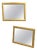Large Gilt Mirrors with Wide Moulded Gilt Frame, 1970, Set of 2 For Sale