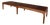 Lane Rythm 6 Foot Long Walnut Coffee Table For Sale