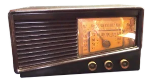 Philco Fm / Bc Radio Circa 1948 Table Radio