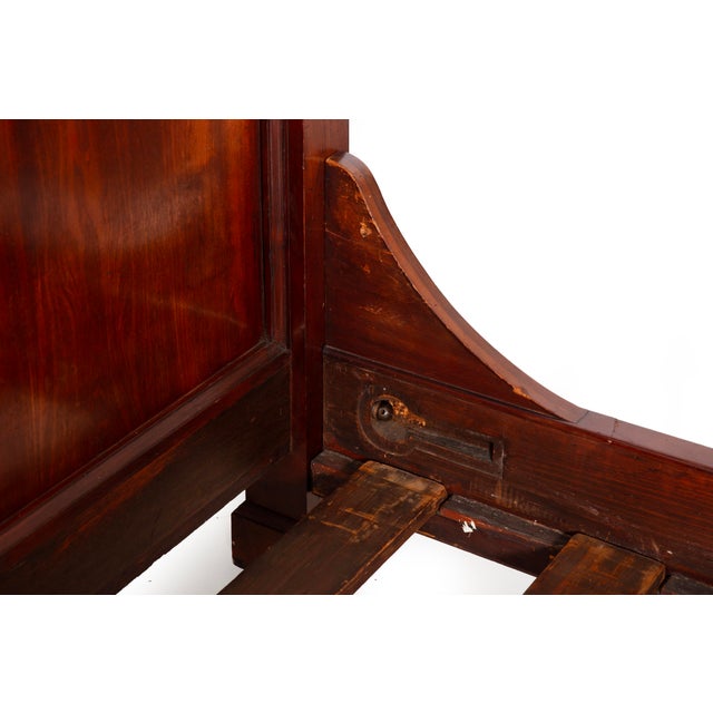 Rare Fine French Empire Mahogany Bed by Jacob-Desmalter Ca. 1805-15 For Sale - Image 17 of 18