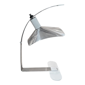 Italian Modern Sculptural Chrome Lamp