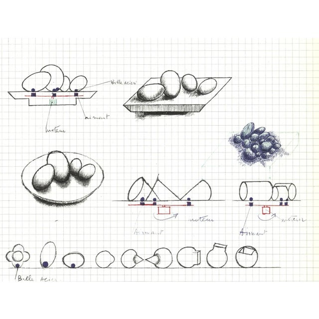 Mid-Century Modern Alain Le Yaouanc Study III, 1970 For Sale - Image 3 of 4