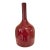 Chinese Vintage Ceramic Vase,Qing Dynasty Qianlong Marked Red Glaze Porcelain Vase For Sale