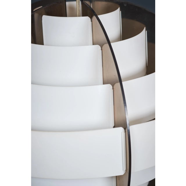 Gray Vintage Danish Pendant Lamp by Flemming Brylle and Preben Jacobsen For Sale - Image 8 of 10