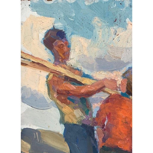 FREE SHIPPING worldwide. The painting will be rolled up and packed securely in a special protective tube. Note: The...