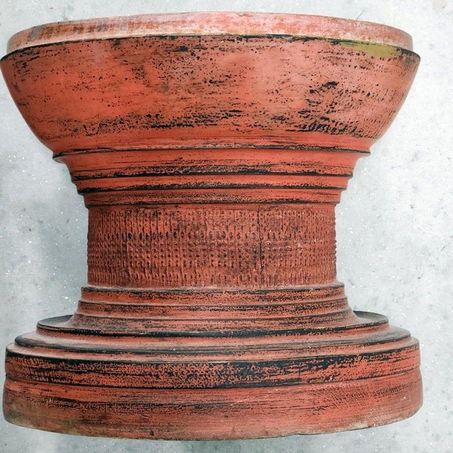 Late 20th Century Shan (Burma) Burmese Lacquer Hsun Ok (Food Offering Vessel) For Sale In Boston - Image 6 of 12