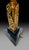 1930s 1930s American Art Deco Brass Wood Boudoir Lamps Silk Shades - a Pair For Sale - Image 5 of 16