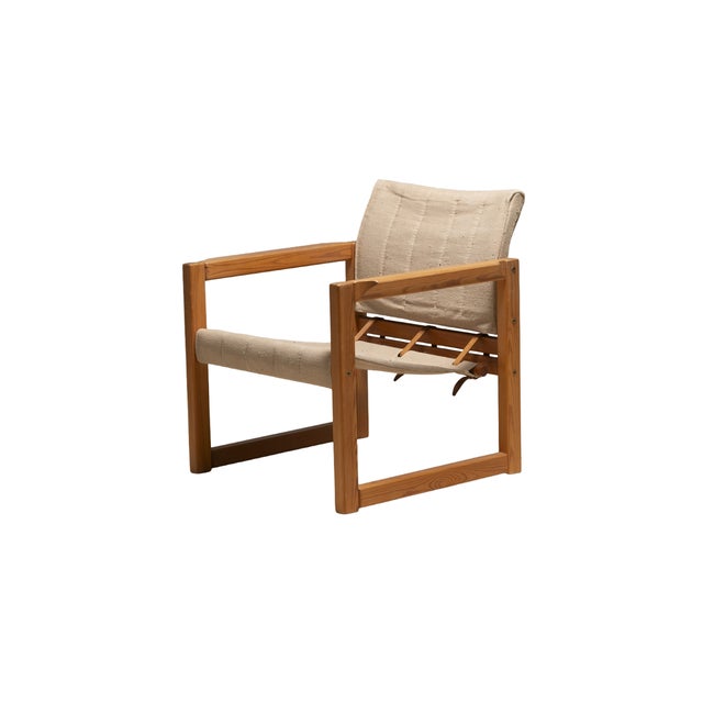 White Safari Armchair from Karin Mobring, Sweden, 1970s For Sale - Image 8 of 8