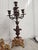 Fabulous French Bronze Trio Antique Clock and 2 Candelabras For Sale In Seattle - Image 6 of 10