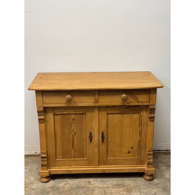 There is something quietly honest about a 19th century European pine sideboard — the kind of piece that was made not for...