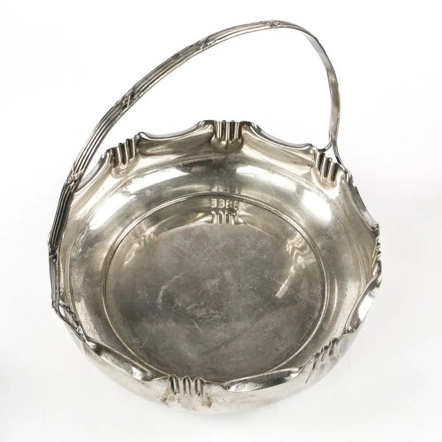 Art Nouveau Fruit Basket, 1890s For Sale - Image 12 of 13
