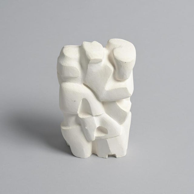 Jan Keustermans, Abstract Sculpture, Plaster For Sale - Image 3 of 18